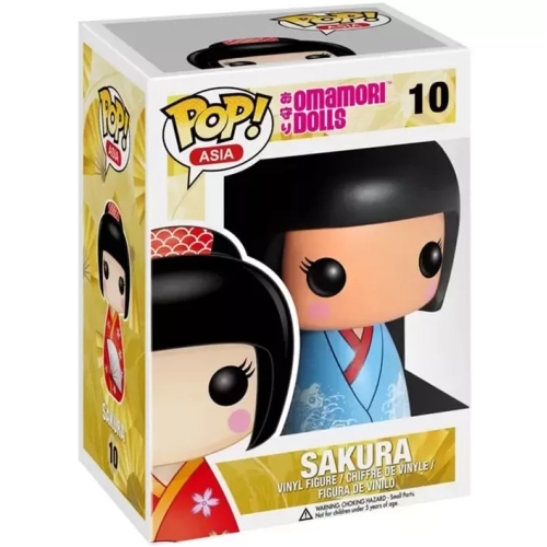 Funko Pop! Sakura #10 Blue Dress Omamori Dolls Asia Box