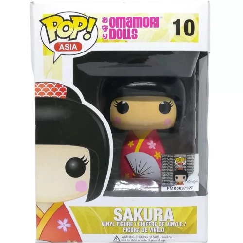 Funko Pop! Sakura #10 Omamori Dolls Asia Vinyl Figure Box