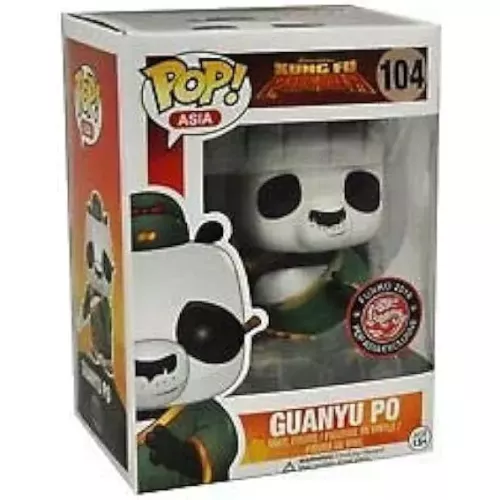 Funko Pop! Guanyu Po #104 Dreamworks Kung Fu Panda Box