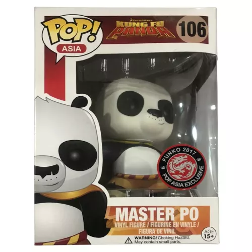 Funko Pop! Master Po #106 Dreamworks Kung Fu Panda Box