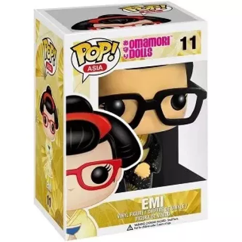 Funko Pop! Emi #11 Gold Omamori Dolls Asia Vinyl Figure Box