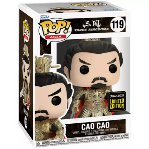 Funko Pop! Cao Cao #119 Romance of the Three Kingdoms Box