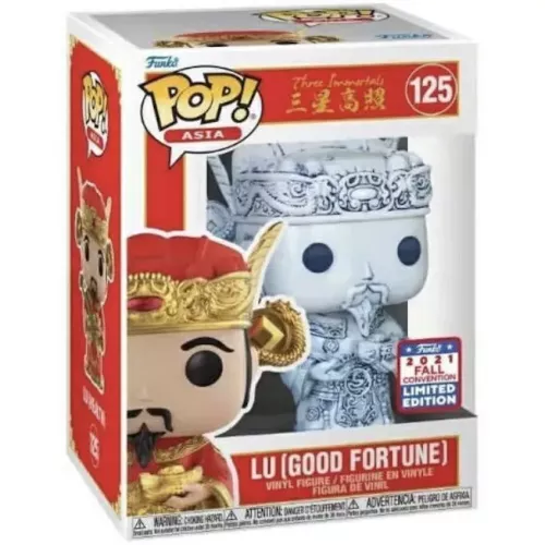 Funko Pop! Lu (Good Fortune) #125 Porcelain The Three Immortals Box
