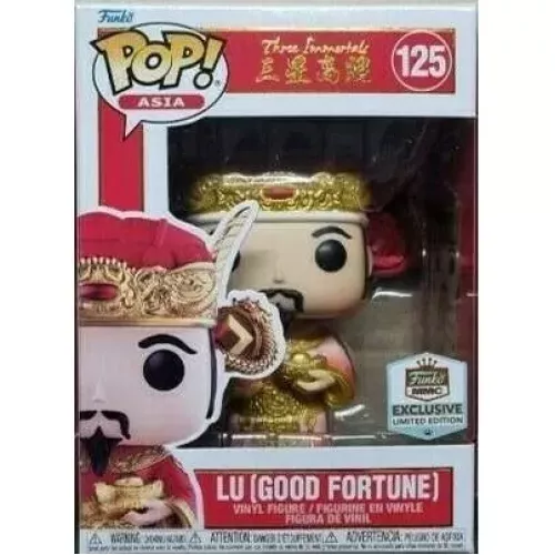 Funko Pop! Lu (Good Fortune) #125 Classic The Three Immortals Box