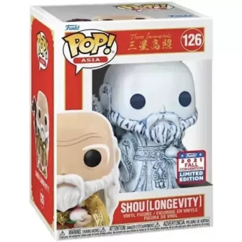 Funko Pop! Shou (Longevity) #126 Porcelain The Three Immortals Box