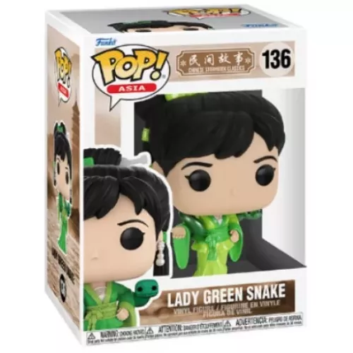 Funko Pop! Lady Green Snake #136 Legend of The White Snake Box
