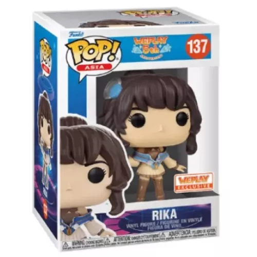 Funko Pop! Rika #137 WePlay 5th Anniversary Asia Vinyl Figure Box