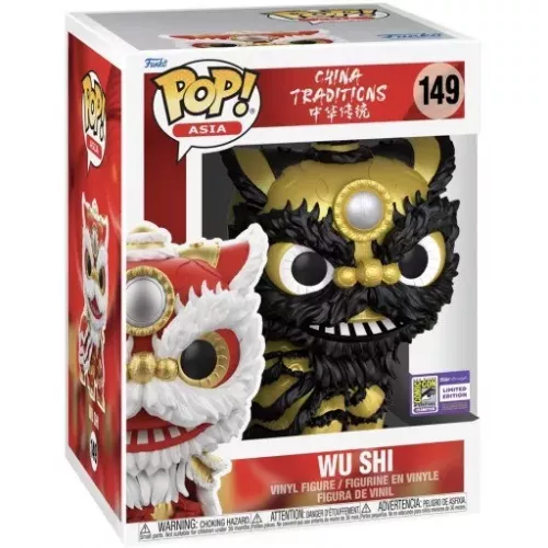 Funko Pop! Wu Shi #149 Black 6 Inch China Traditions Box