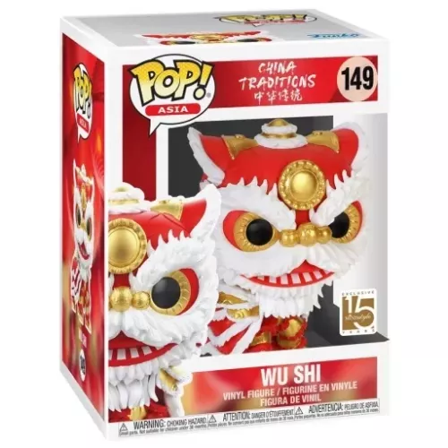 Funko Pop! Wu Shi #149 White 6 Inch China Traditions Box