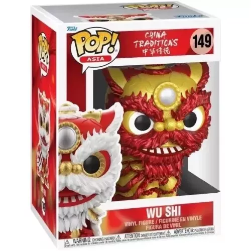 Funko Pop! Wu Shi #149 Red 6 Inch China Traditions Box