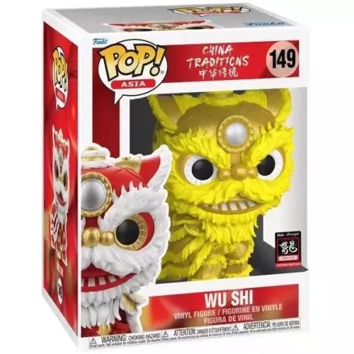 Funko Pop! Wu Shi #149 6 Inch Gold China Traditions Box