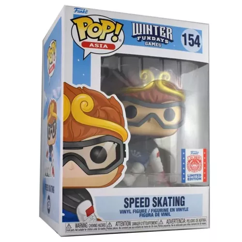 Funko Pop! Speed Skating #154 Winter Fundays Games Box