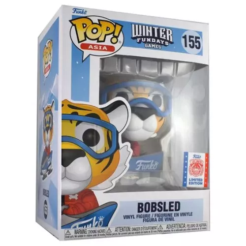 Funko Pop! Bobsled #155 Winter Fundays Games Asia Vinyl Figure Box