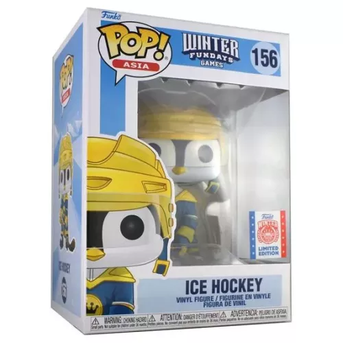 Funko Pop! Ice Hockey #156 Winter Fundays Games Asia Box