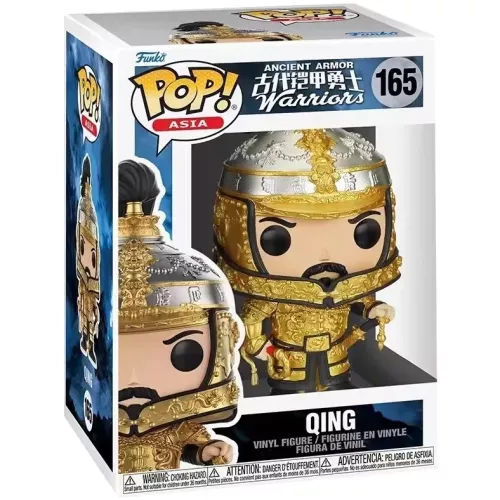 Funko Pop! Qing #165 Ancient Armor Warriors Asia Vinyl Figure Box