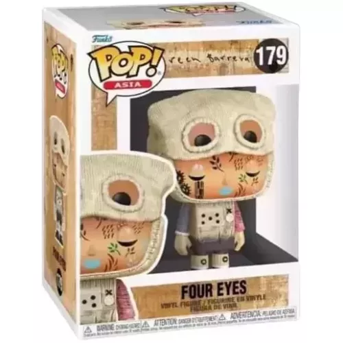 Funko Pop! Four Eyes #179 Reen Barrera Asia Vinyl Figure Box