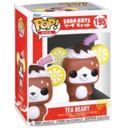 Funko Pop! Tea Beary #195 Soda Kats Asia Vinyl Figure Box