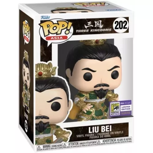 Funko Pop! Liu Bei #202 Romance of the Three Kingdoms Box