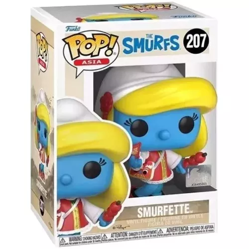 Funko Pop! Smurfette #207 The Smurfs Asia Vinyl Figure Box