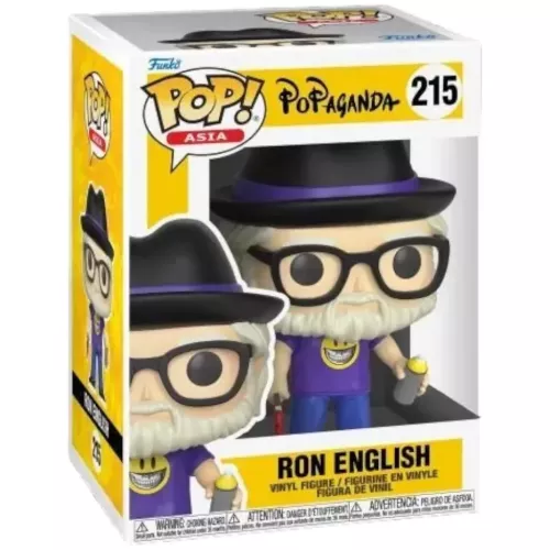 Funko Pop! Ron English #215 Popaganda Asia Vinyl Figure Box
