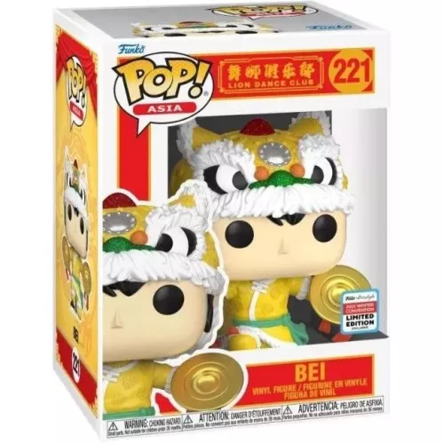 Funko Pop! Bei #221 Lion Dance Club Asia Vinyl Figure Box