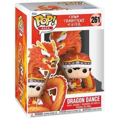 Funko Pop! Dragon Dance #261 6 Inch China Traditions Box