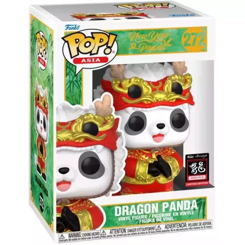 Funko Pop! Dragon Panda #272 New Year Panda Asia Vinyl Figure Box
