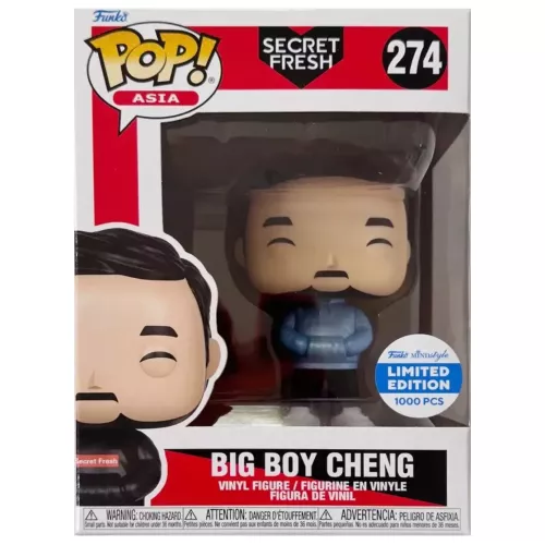 Funko Pop! Big Boy Cheng #274 Oil Blue Secret Fresh Box