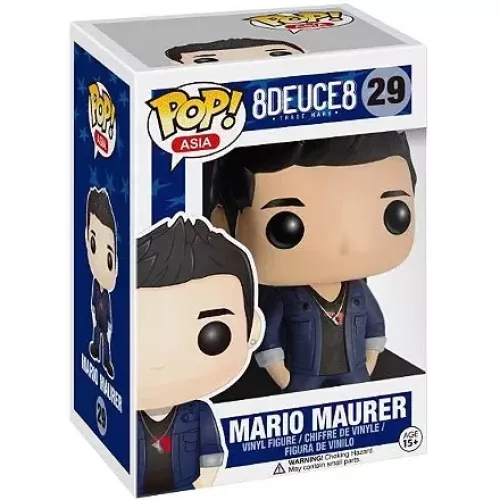 Funko Pop! Mario Maurer #29 Black Shirt 8Deuce8 Asia Box