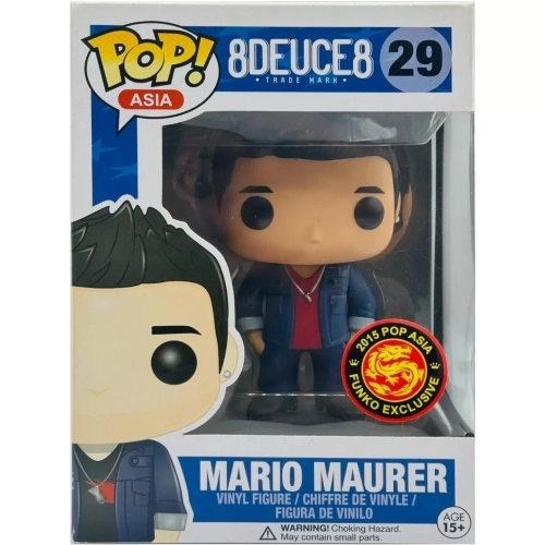 Funko Pop! Mario Maurer #29 Red Shirt 8Deuce8 Asia Box