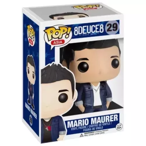 Funko Pop! Mario Maurer #29 8Deuce8 Asia Vinyl Figure Box