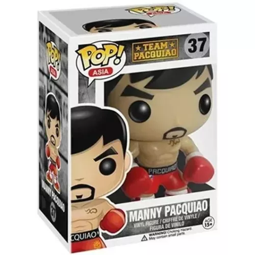 Funko Pop! Manny Pacquiao #37 Team Pacquiao Asia Vinyl Figure Box