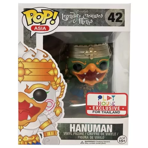 Funko Pop! Hanuman #42 Gold Glitter Legendary Creatures & Myths Box