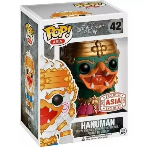 Funko Pop! Hanuman #42 Green with Pink Skirt Legendary Creatures & Myths Box