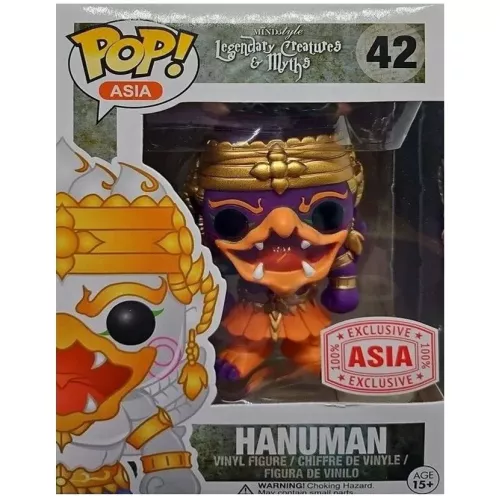 Funko Pop! Hanuman #42 Purple with Orange Skirt Legendary Creatures & Myths Box