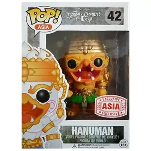 Funko Pop! Hanuman #42 Yellow with Green Skirt Legendary Creatures & Myths Box