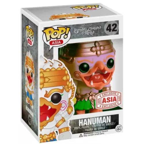 Funko Pop! Hanuman #42 Pink with Green Skirt Legendary Creatures & Myths Box
