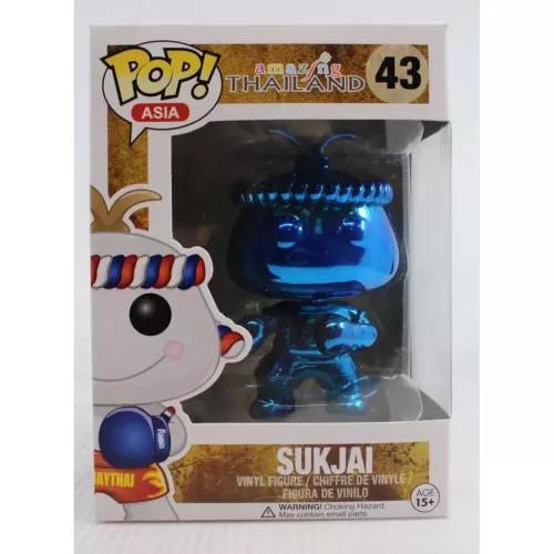Funko Pop! Sukjai #43 Blue Chrome Amazing Thailand Box