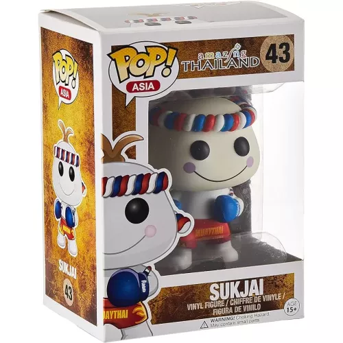 Funko Pop! Sukjai #43 White Amazing Thailand Asia Vinyl Figure Box