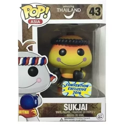 Funko Pop! Sukjai #43 Yellow Amazing Thailand Asia Box