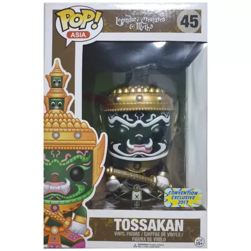 Funko Pop! Tossakan #45 Black 9 Inch Legendary Creatures & Myths Box