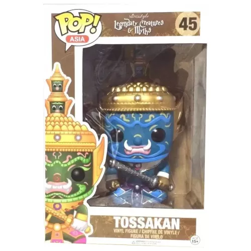 Funko Pop! Tossakan #45 Light Blue 9 Inch Legendary Creatures & Myths Box