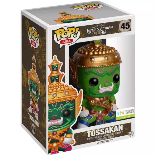 Funko Pop! Tossakan #45 Light Green 9 Inch Legendary Creatures & Myths Box