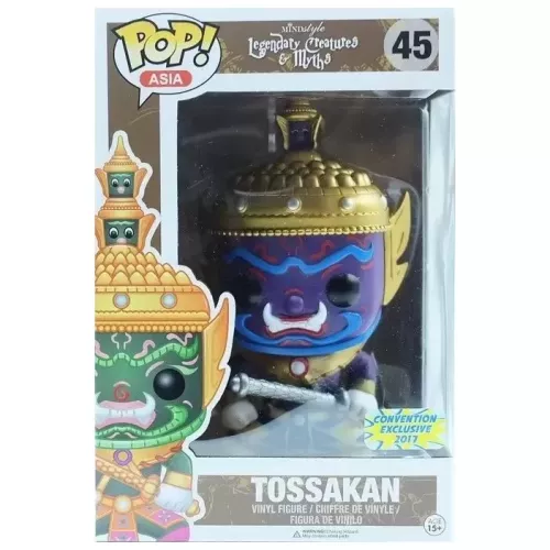 Funko Pop! Tossakan #45 Purple 9 Inch Legendary Creatures & Myths Box