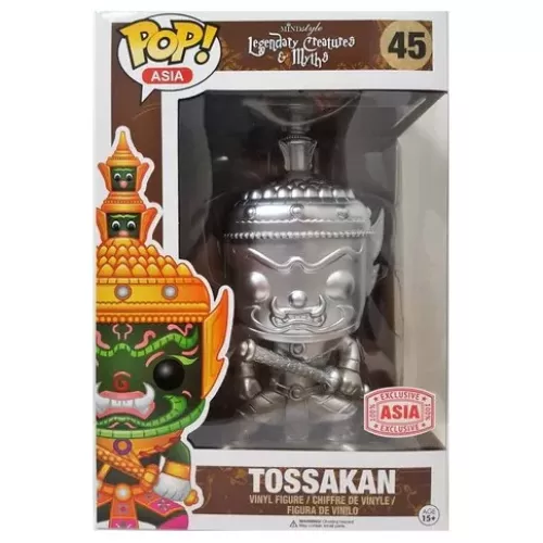 Funko Pop! Tossakan #45 Silver 9 Inch Legendary Creatures & Myths Box