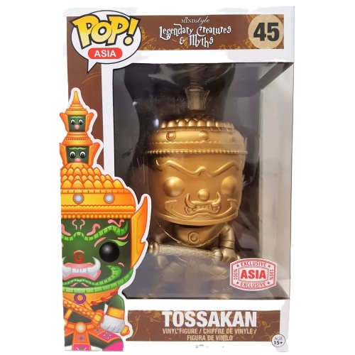 Funko Pop! Tossakan #45 Gold 9 Inch Gold Legendary Creatures & Myths Box