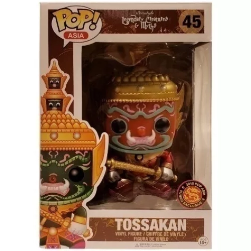 Funko Pop! Tossakan #45 Angry Red 9 Inch Legendary Creatures & Myths Box