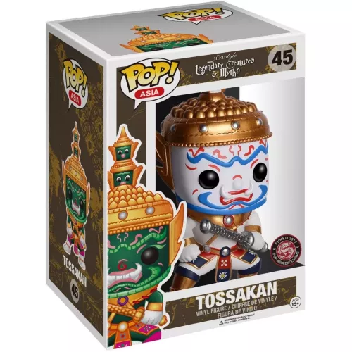 Funko Pop! Tossakan #45 White 9 Inch Legendary Creatures & Myths Box