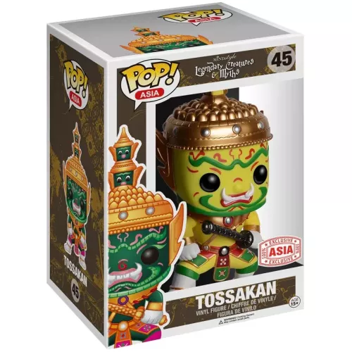 Funko Pop! Tossakan #45 Yellow 9 Inch Legendary Creatures & Myths Box
