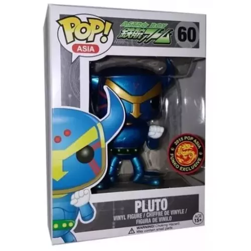 Funko Pop! Pluto #60 Metallic Astro Boy Asia Vinyl Figure Box